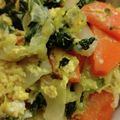 tsmitaka's cooksnap of when they made ニラ玉野菜スープ.