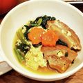 yuki★haru's cooksnap of when they made 車麩とほうれん草の卵とじ.