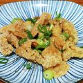 へろへろへ's cooksnap of when they made サックサク♡鶏皮唐揚げ♡ポン酢かけ.