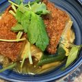 もりっこかふぇ's cooksnap of when they made 期間限定春の味覚♪葉たまねぎの甘辛卵とじ.