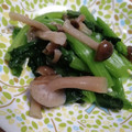 13歳's cooksnap of when they made しめじと小松菜のおひたし.