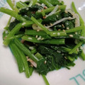 13歳's cooksnap of when they made ほうれん草とカニカマのナムル.