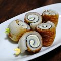 Giant corn's cooksnap of when they made 海苔チーズのちくわくるくる.