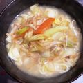 。かのこ。's cooksnap of when they made 野菜たっぷり❀塩野菜ラーメン風のスープ.