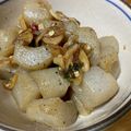 るぅ・x・'s cooksnap of when they made 酒のつまみ♫燃える！ガーリックこんにゃく.