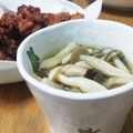 Ｋazu's cooksnap of when they made きのこだけ！のコンソメスープ.
