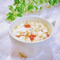 Satoco❋'s cooksnap of when they made 卵白消費☆ふわふわトマトスープ.