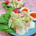 イベ長's cooksnap of when they made オーロラソースでサウザンアイランド風.