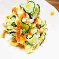 kinniko's cooksnap of when they made きんぴらごぼうのリメイク！ポテトサラダ.