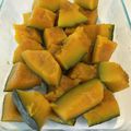 Organicook's cooksnap of when they made おばあちゃん直伝 カボチャの煮物.