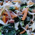 かなくんマミー's cooksnap of when they made 子供が頬張る♪野菜ときのこのごま和え.