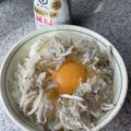 yu🐓's cooksnap of when they made 卵かけご飯にちりめんをIN！.