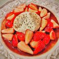 lapin22's cooksnap of when they made ブッラータと苺のマリネバルサミコソース.