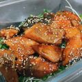nyam_san's cooksnap of when they made 簡単♪鮭のごま甘酢照り焼き.