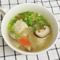 ゆづキッチン's cooksnap of when they made ごぼうと肉団子の中華豚汁.