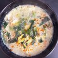 。かのこ。's cooksnap of when they made ニラ玉塩ラーメン！.