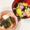 みぽぽ37's cooksnap of when they made のりマヨおにぎり☆.