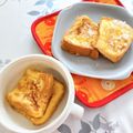 クック6U7INU☆'s cooksnap of when they made フレンチトースト 取り分け離乳食.