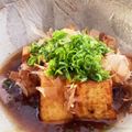 クックG1CG0C☆'s cooksnap of when they made 厚揚げで簡単✤揚げない揚げ出し豆腐.