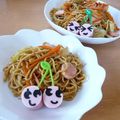 みにまめ's cooksnap of when they made お弁当☆ニコニコ＾＾魚肉ソーセージ.