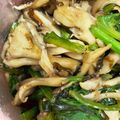 姫と王子のおかん's cooksnap of when they made レンチン作り置き！キノコほうれん草和え.