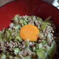 クックT611EW☆'s cooksnap of when they made 簡単！激ウマ！豚ひき肉ピーマンそぼろ丼♪.
