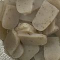 kinkinsan's cooksnap of when they made 蒟蒻の灰汁抜き。しっかり臭み抜き。.