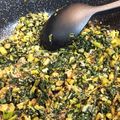 リインＦⅡ's cooksnap of when they made 大量消費！かき菜のピリ辛ゴマふりかけ.