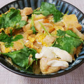 ぱふ♪'s cooksnap of when they made 玉ねぎと三つ葉のふわとろたまご丼.