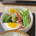 料理上達中's cooksnap of when they made スナップえんどうとベーコン、卵のサラダ.