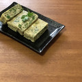 Etsu☆ko's cooksnap of when they made しらすとパクチーのふわふわ卵焼き☆.