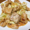 vabochan's cooksnap of when they made うちのケイちゃん（鶏の味噌漬けの炒め物）.