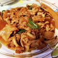 ルソナ's cooksnap of when they made 豚肉とピーマンとしいたけの炒め物.