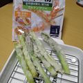 よちりん's cooksnap of when they made アスパラの天ぷら.