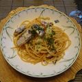 melmarilyn's cooksnap of when they made オイルサーディンと玉ねぎの和風パスタ☆.