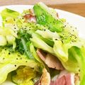 horseland's cooksnap of when they made 春キャベツとベーコンのささっと炒め☆.