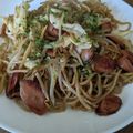 まーく71's cooksnap of when they made かんたん焼きそば　～ウインナー入り.