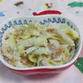 赤い電話's cooksnap of when they made キャベツとちくわのサラダ.