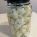一番星寿美次郎's cooksnap of when they made 塩にんにく☆にんにくの塩漬け☆長期保存.