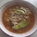 きらり流れ星's cooksnap of when they made 辛めんアレンジ.