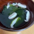 kokko37's cooksnap of when they made しいたけ香るお吸い物.