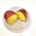 クックEBXFTK☆'s cooksnap of when they made レンジでねっとり♪焼き芋風ふかし芋.