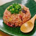 ブリる's cooksnap of when they made しば漬けチャーハン.
