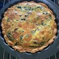 ヤスミン６９'s cooksnap of when they made ほうれん草とベーコンのキッシュ.