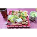 ゆけり３兄弟's cooksnap of when they made BPチーズとたくあんのおにぎり.