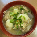むゆる's cooksnap of when they made 『米粉活用』米粉のもちもちすいとん汁.