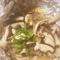 ぴのまるちゃん's cooksnap of when they made きのこと白身魚のホイル焼き～ぽん酢かけ～.