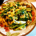 マユピ's cooksnap of when they made わけぎの卵とじ.