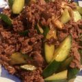 miiko大好き's cooksnap of when they made 牛肉ときゅうりの炒め物.