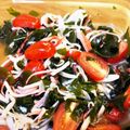 ゆき’sキッチン's cooksnap of when they made トマト☆わかめ☆玉ねぎの中華サラダ♪♪.